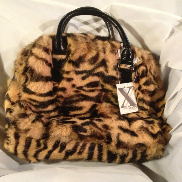 Maxx New York Rabbit Fur Purse