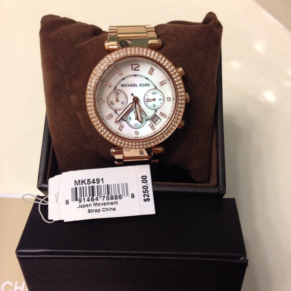 ❌SOLD❌Michael Kors Parker rose gold watch