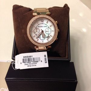 ❌SOLD❌Michael Kors Parker rose gold watch