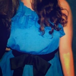 Royal Blue Party Dresz