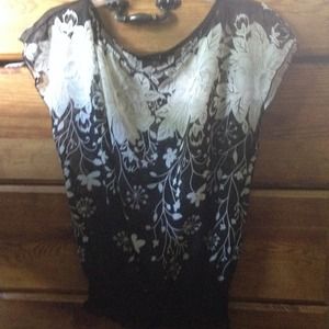 Dressy Flowered Top