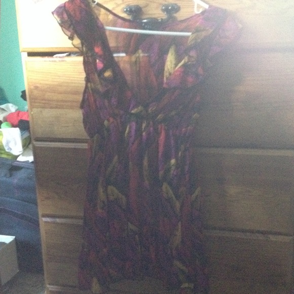 Feather Print Tank Top