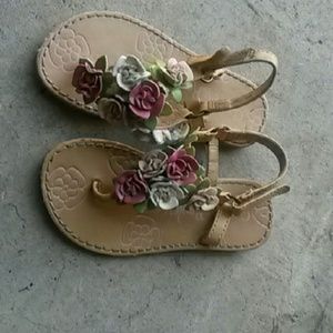 Flower sandals