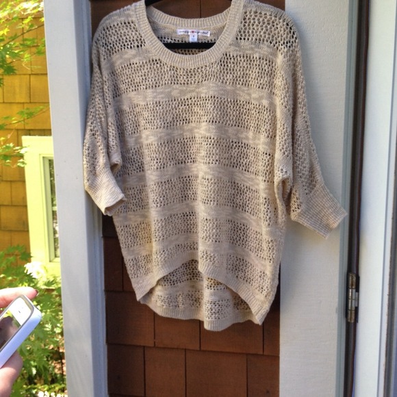 Cotton, lightweight sweater, new, never worn