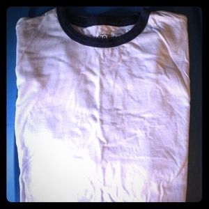 Old Navy short sleeve white shirt