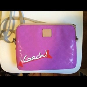 Pink Coach IPad case