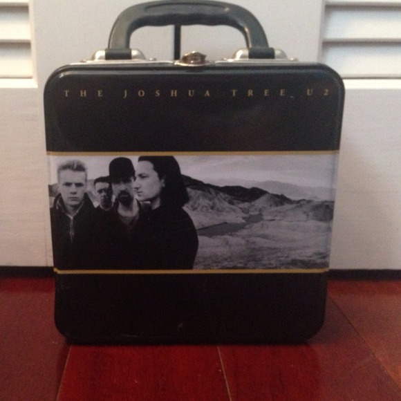 Original U2 metal lunch box.