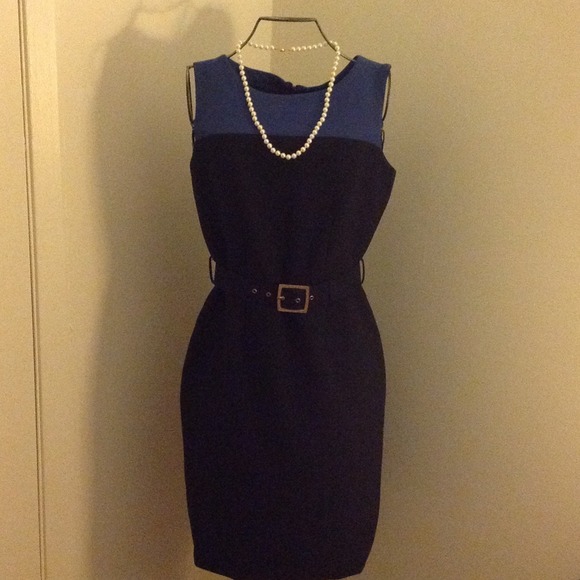Banana Republic Dresses & Skirts - Amazing black and blue dress!