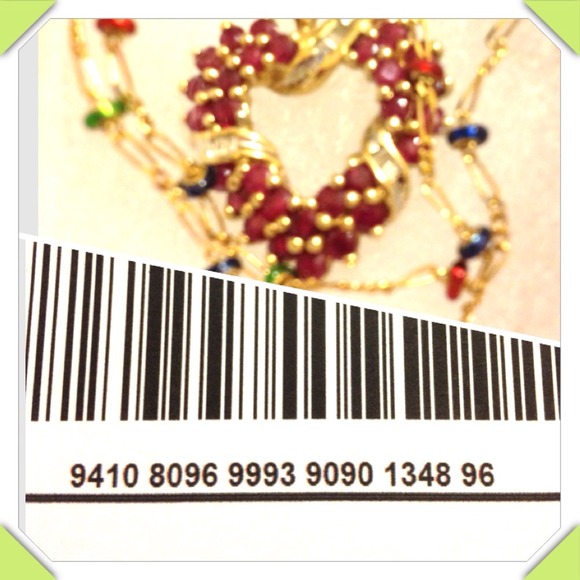 14KT CHAIN & 10KT RUBY/DIAMOND PENDANT