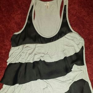 Ruffle tank