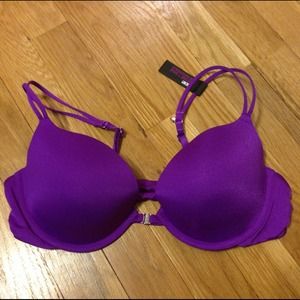 La Senza Purple Push Up Bra
