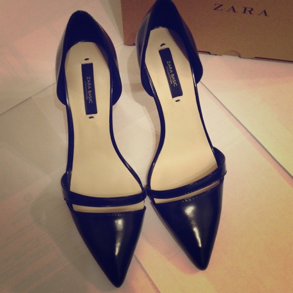 Zara High Heel Pointy pumps shoes sz 6