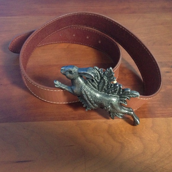 rabbit belt buckle
