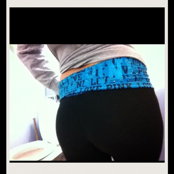 Victoria's Secret Pants - Love Pink yoga pants