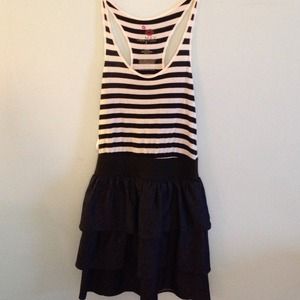 Dress with Ruffle skirt