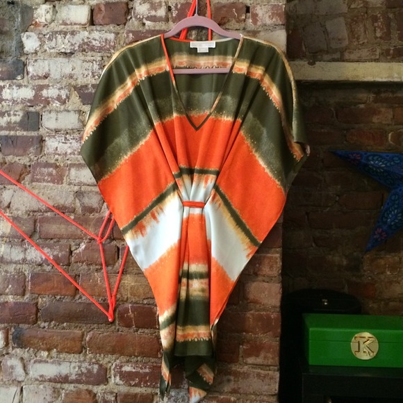 MICHAEL by Michael Kors silk tunic and belt, S/M - Picture 4 of 4