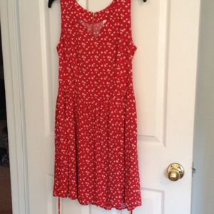 *on hold* Red dress with white stars