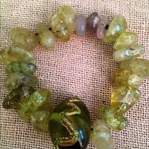 Drizzy stretch bracelet 7"