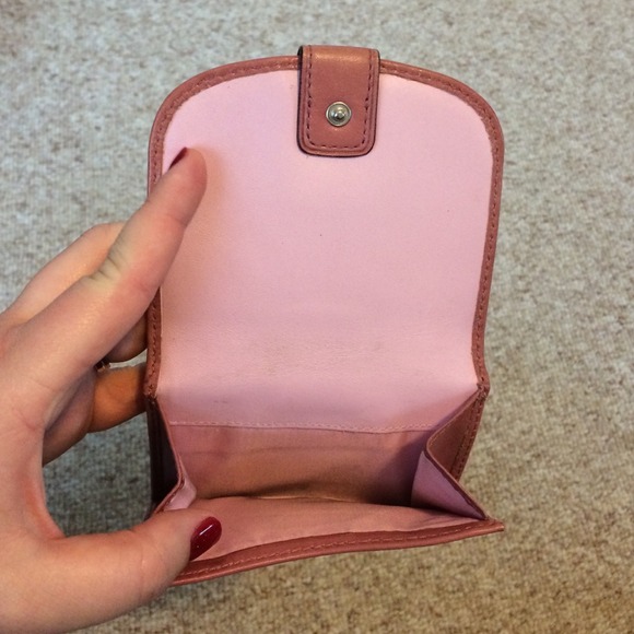 Coach Soft Pink Leather Wallet - Picture 2 of 4