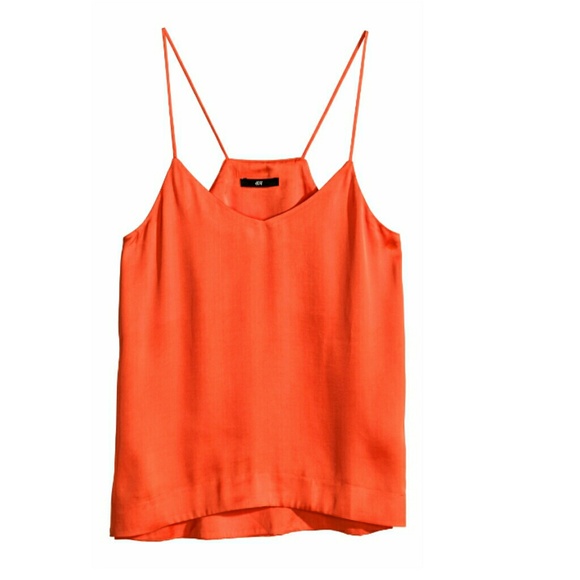 Orange tank top