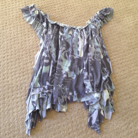 Purple Multi Adorable Fairy top