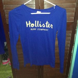 Blue Long Sleeve Shirt