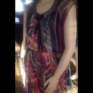 Silk chiffon blouse