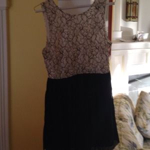 Topshop open back dress