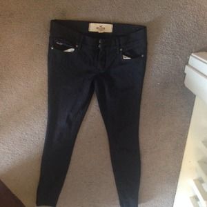 Blue hollister jeggings