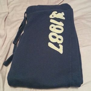 Navy Blue Capri Sweats