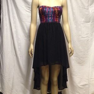 Aztec Hi-Lo Dress