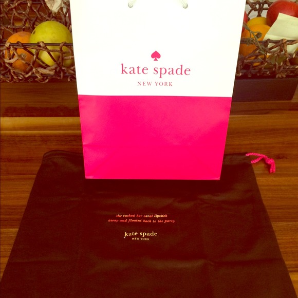 KATE SPADE BAG AND DUST BAG