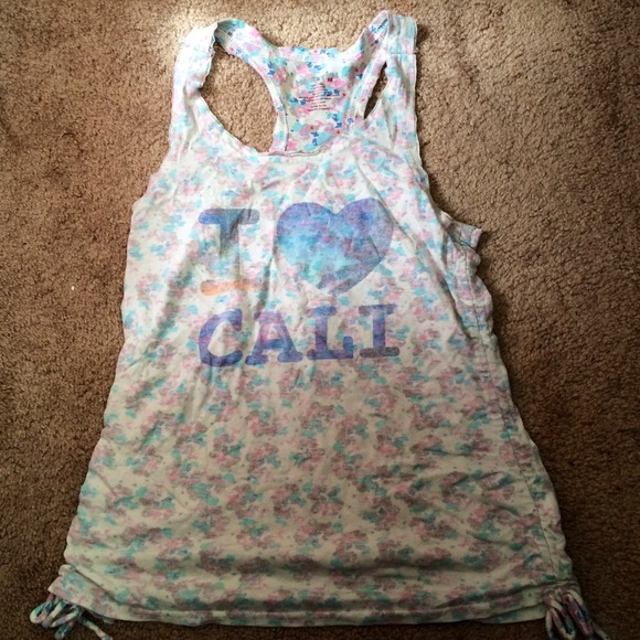 Floral tank top