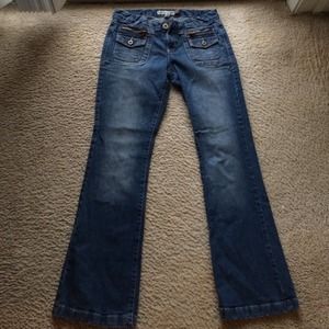 Skinny flared jeans from Aeropostale