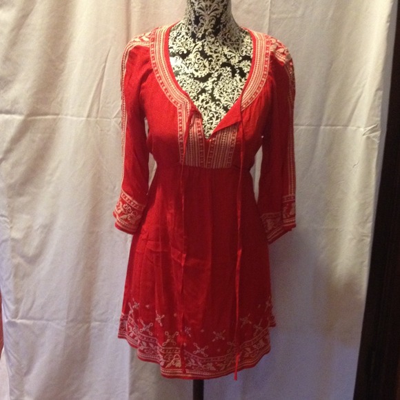 Red forever 21 dress