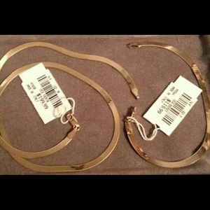 🚫traded 🚫Honghoa 14kt gold necklace and bracelet