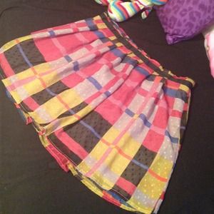 🌹Jessica Simpson Plaid Mini Skirt🌹