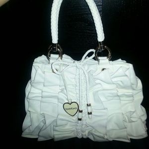 Ivory bebe Handbag
