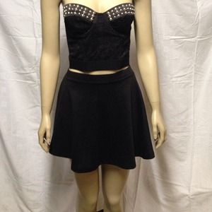 Black Skater/Circle Skirt