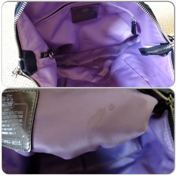 Authentic Coach signature tote - Picture 2 of 4