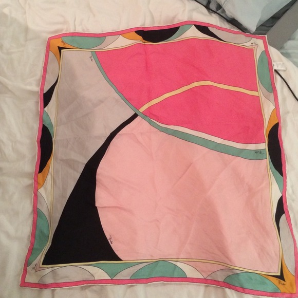Emilio Pucci Silk Scarf Square