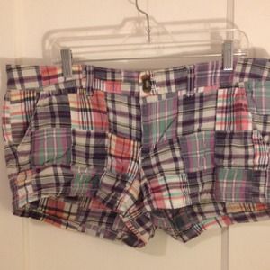 Plaid American Eagle Shorts Size 14