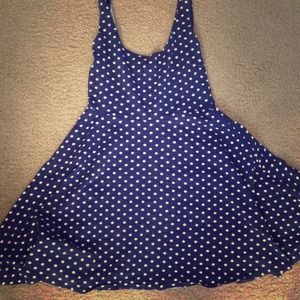 Urban Outfitters Skater Dress w/ Polka Dots