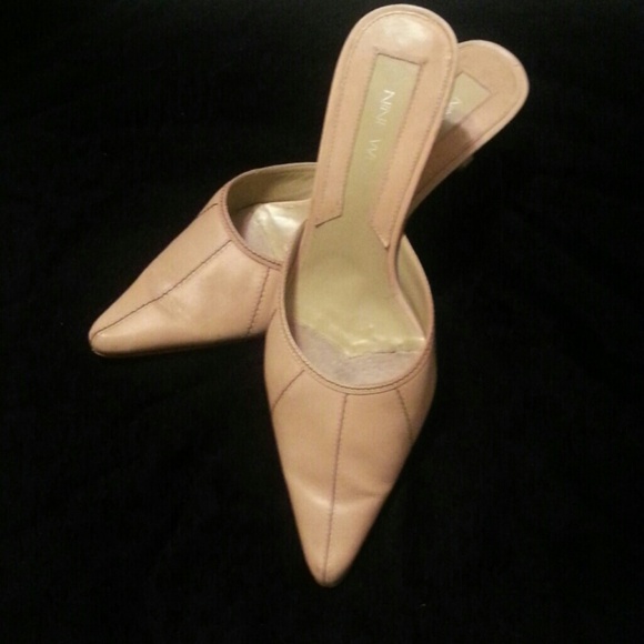 Nine West Leather Mules
