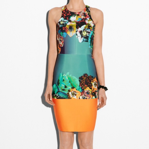 Milly Sea Blossom Sheath Dress, Size 0 #poshFind