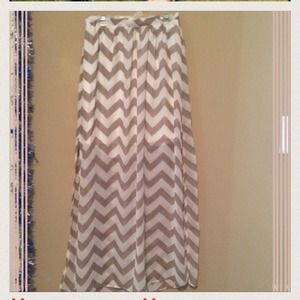 Charlotte Russe chevron scarf