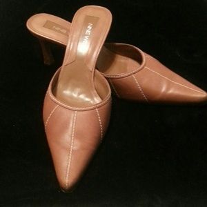Nine West Leather mules Only $10