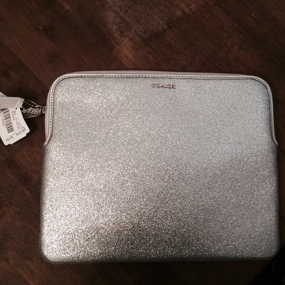 🎁Coach ipad zippered case