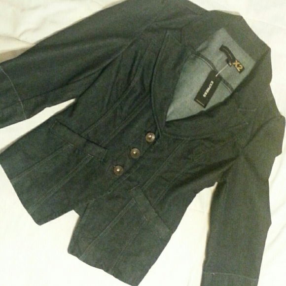 Express denim blazer - Picture 3 of 3
