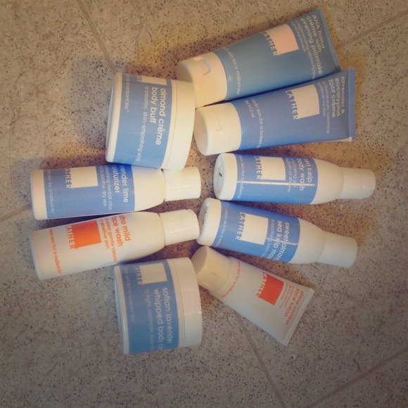 Lather Skincare 9-piece Travel Set
